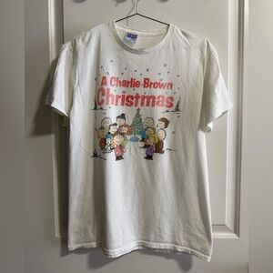 Junk Food Charlie Brown Christmas Women’s T-Shirt - White